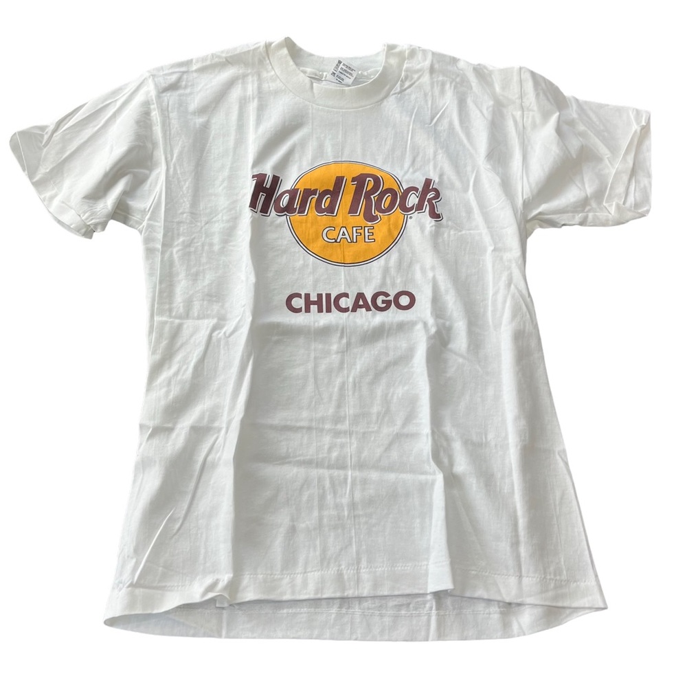 NWOT Y2K Hard Rock Chicago T Shirt Large Classic Vintage Style
